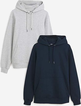 Jacamo 2 Pack Overhead Hoodies