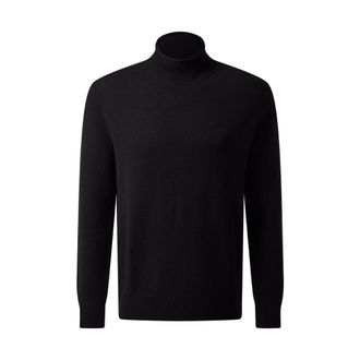 Baldessarini Turtlenecks, male, Black, M, Kantor Rollneck Jumper