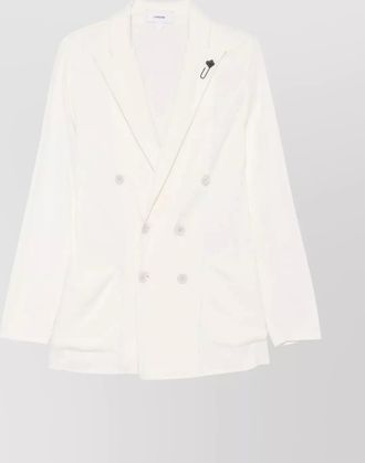 Lardini mens knitted blazer jacket