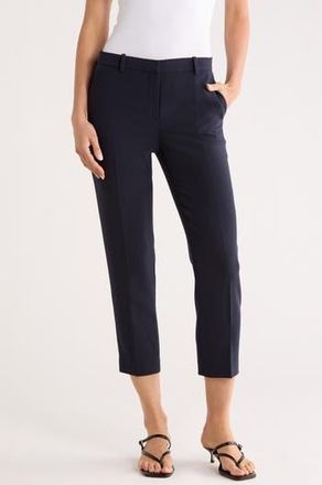 Theory Treeca Crepe Pants in New Navy at Nordstrom Rack, Size 00