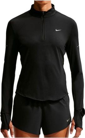 Nike Swift Dri-Fit UV 1/2-Zip Running Top Laufshirt f&uuml;r Damen | schwarz
