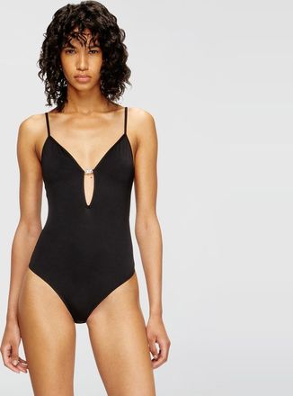 Diesel Oval D bodysuit - Bodysuits - Woman - Black