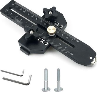 OEM Plantilla Delgada De Aleaci&oacute;n De Aluminio, Gu&iacute;a Extendida Para Sierra De Mesa Para Cortes De Tiras Estrechas Repetitivos, Gu&iacute;a De Corte Longitudinal R