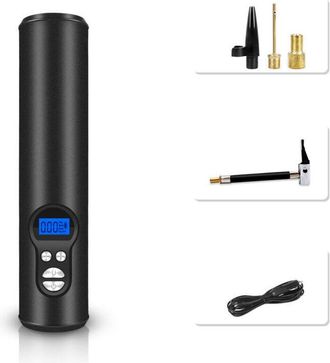 OEM Bomba De Aire El&eacute;ctrica Con Pantalla Lcd, Inflador El&eacute;ctrico Inal&aacute;mbrico, Para Autom&oacute;viles, Bicicletas, Piscinas Inflables