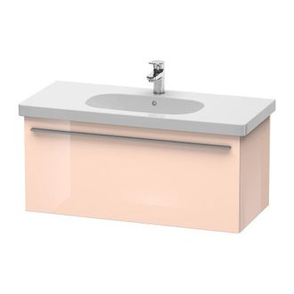 Duravit Duravit X-large Vanity Unit Wall Hung 6049, 1 Caj&oacute;n, 1000mm Para El C&oacute;digo D, Color (frente/cuerpo): Perla De Albaricoque Laca De Alto Brillo - Xl6049