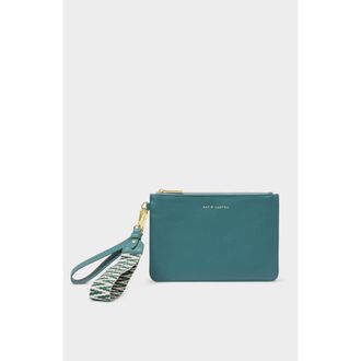 Katie Loxton Hallie Wristlet Pouch in Teal at Nordstrom