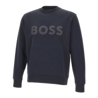 HUGO BOSS Hugo, Sweatshirts, male, Blue, Size: 2XL Salbo Sweatshirt
