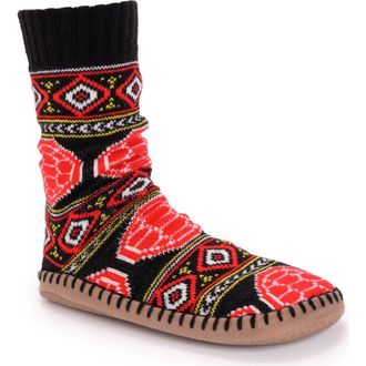 Muk Luks Gameday Slipper Socks in Maryland at Nordstrom, Size Medium