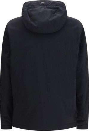 Herno Mens Black Polyester Shell Jacket Clothing