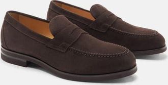 Scarosso Renato Loafers in Brown - Suede at Nordstrom, Size 40.5