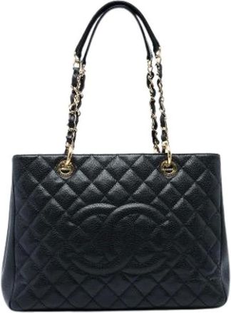 Chanel Pre-owned The Grand Shopping Tote - Pre-owned - Mujer - Negro - ONE SIZE