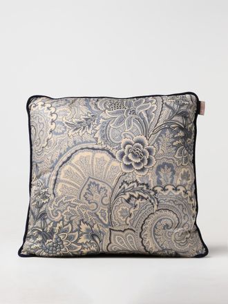 Etro Home Cuscino Bloom Etro Home in cotone con fantasia Paisley