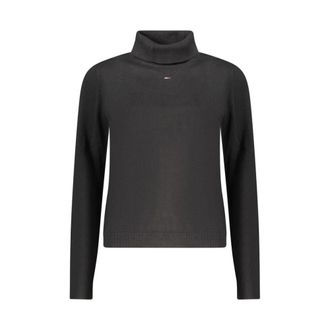 Tommy Hilfiger Dames, Truien, Zwart, Maat: S Katoen