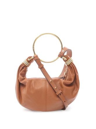 Chloé 2000-2025 Small Leather Bracelet Hobo Bag satchel - women - Calf Leather/Leather - One Size - Brown
