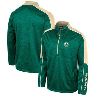 Colosseum Mens Colosseum Green Colorado State Rams Marled Half-Zip Jacket at Nordstrom, Size X-Large