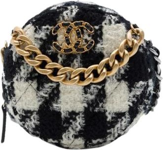 Chanel Pre-owned Mini Tweed Satchel - Dames - Vintage Mini Tas - Veelkleurig - ONE Size - Tweed - Vintage