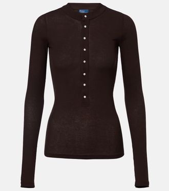 Polo Ralph Lauren Cotton jersey Henley shirt