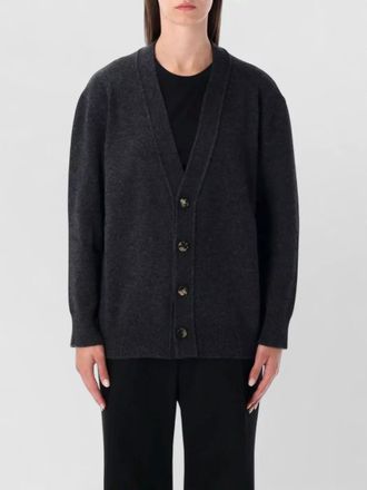 Bottega Veneta cashmere cardigan elbow patches