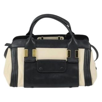 Chlo&eacute; Pre-owned Handbags, female, Multicolor, Size: ONE SIZE Pre-owned Alice satchel