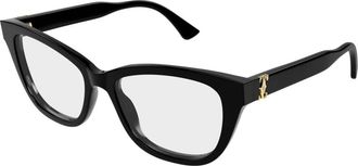 Cartier Ct0669O Bril - Dames - Accessoires - Zwart - Maat: 53 MM
