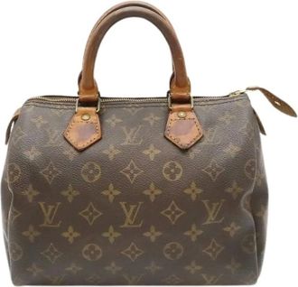 Louis Vuitton Borsa Pre-owned Monogram Speedy 25 - - Pre-owned - Donna - Marrone - ONE SIZE