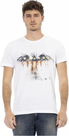 Trussardi Action T-shirt - Heren - T-shirts - Wit - XL - Katoen - Tops