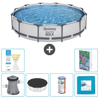Bestway Piscina Bestway Steel Pro Max Redonda - 366x76 Cm - 7-piezas S254