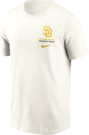 Nike San Diego Padres 2-Hit Nike Mens MLB T-Shirt in Brown | N19911KPYP-1DJ