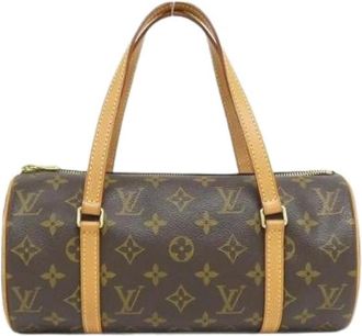 Louis Vuitton Pre-owned Handbags, female, Brown, Size: ONE SIZE Pre-owned Canvas Handbag