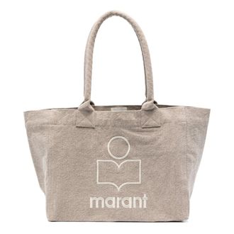 Isabel Marant Dames, Tassen, Beige, Maat: ONE Size Leer