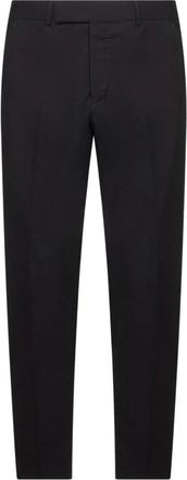 Pantaloni Torino Zwarte broek voor mannen - Heren - Slim Fit Broeken - Zwart - 2XL - Broeken