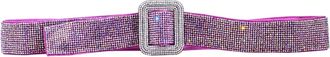 Benedetta Bruzziches Venus Belt - Dames - Riemen - Paars - ONE Size - Satijn - Accessoires