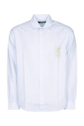 Jacquemus Light Blue Striped Shirt