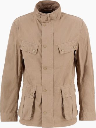 Barbour Mens Barbour International Garment Dyed Duke Casual Jacket BE31 Timberwolf - Size: 44/Regular