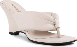 Seychelles Wishing Well Wedge Flip Flop in Off White at Nordstrom, Size 8.5