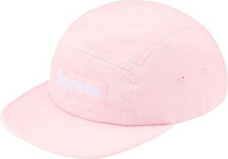 SUPREME FW26 Washed Chino Twill Camp Cap Pink SUP-FW26-1069-PNK