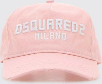 Dsquared2 Cappello Dsquared2 in twill di cotone con logo