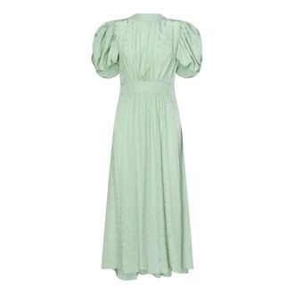 Rotate Rotate Birger Christensen, Dames, Jurken, Groen, Maat: XS Viscose