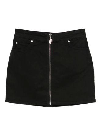 HUGO BOSS zip-fastening mini skirt - women - Fabric - 34 - Black