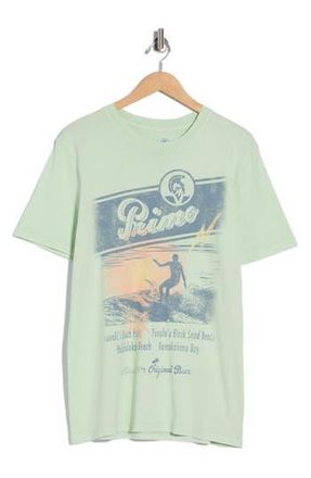 Goodie Two Sleeves Scribble Primo Surf Graphic T-Shirt in Green at Nordstrom Rack, Size Xx-Large