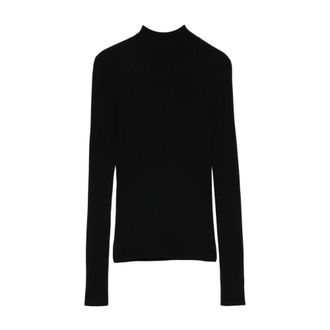 Twinset Turtlenecks, female, Black, M, Turtleneck Jumper