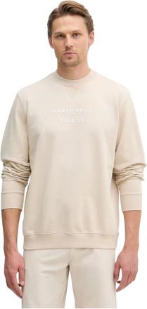 Guess Hombre, Sudaderas, Beige, Talla: 2XL