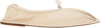 Hereu Schoenen, Dames, Beige, 36 EU, Leer, Puntera Ballerina