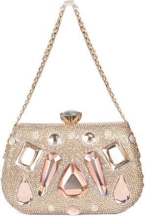 Lauren Lorraine Sammie Clutch in Rose Gold at Nordstrom