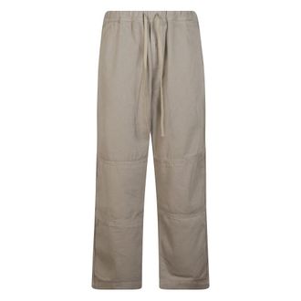 Haikure Straight Trousers, male, Green, Size: M Gene Pants
