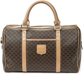 Celine Pre-owned Womens Vintage Small Boston Handbag - Brown - One Size