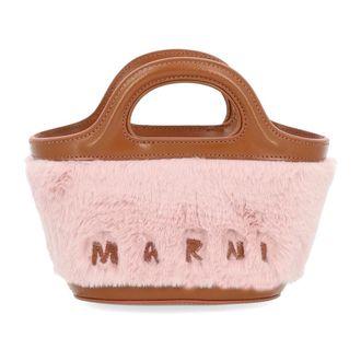 Marni Handbags, female, Pink, Size: ONE SIZE Tropicalia Micro