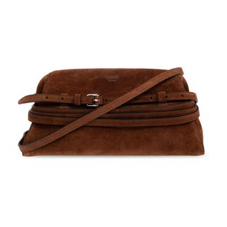 Moschino Dames, Tassen, Bruin, Maat: ONE Size Leer