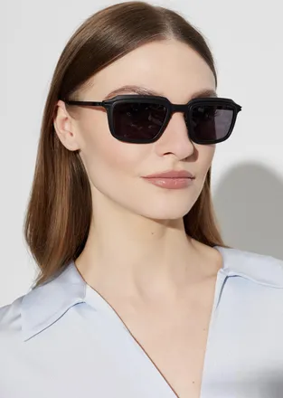 Mykita Drift Sunglasses, Unisex, Black