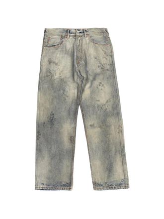 Evisu ej Bleached Distressed 5p Jeans